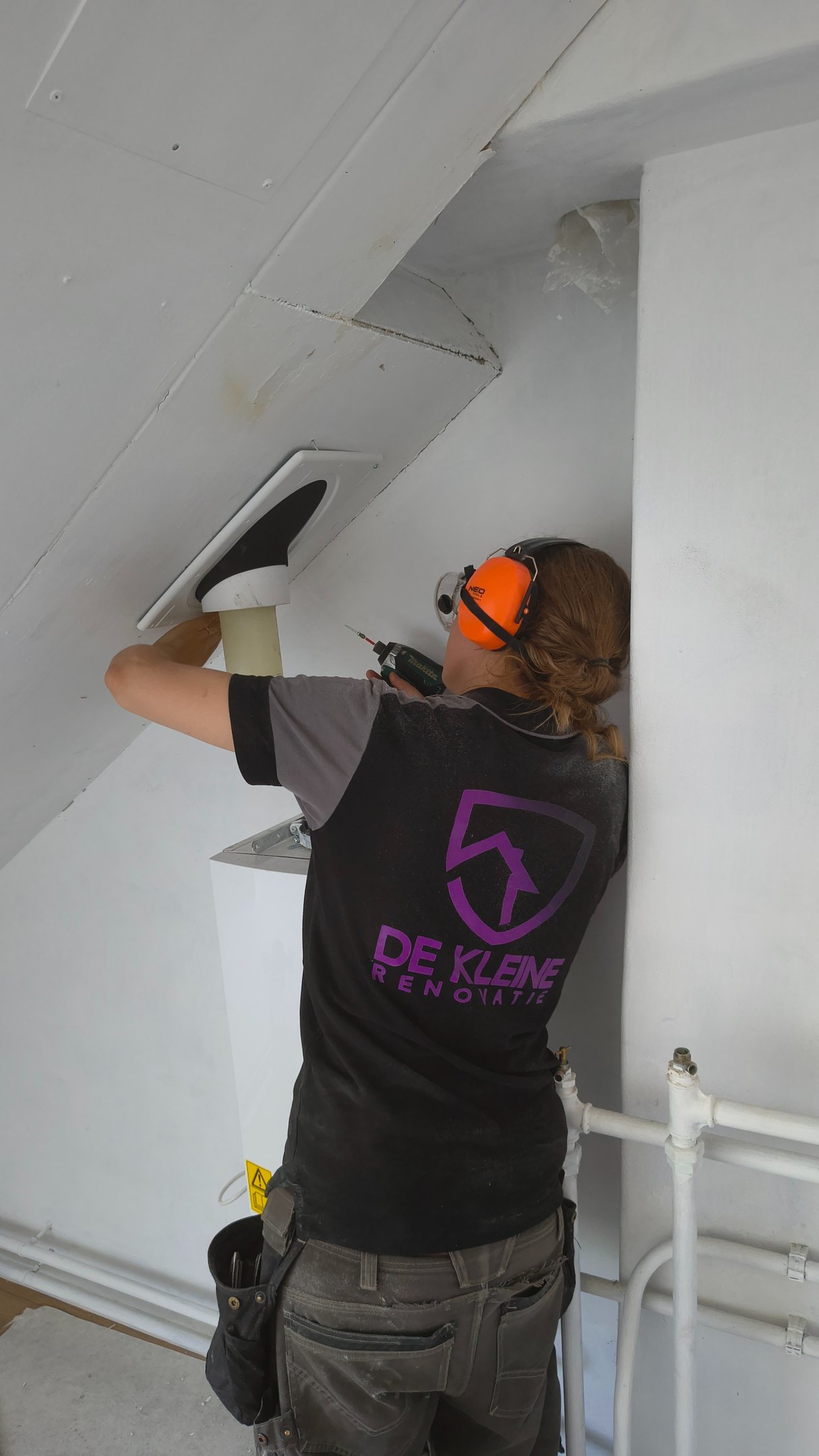 Badkamer, toilet & verbouwing – uitgevoerd werk